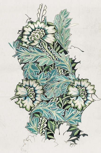Wm Morris Floral Pattern Studies IV