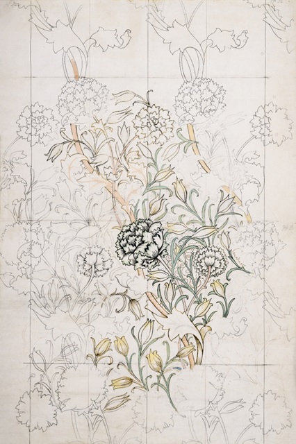 Wm Morris Floral Pattern Studies V