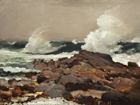 Homer's Crashing Waves I