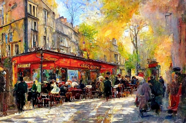 Paris Street Life I