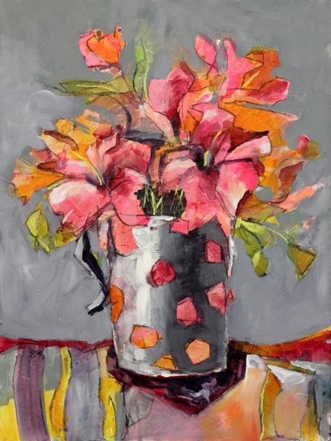 Unique Floral Vase I