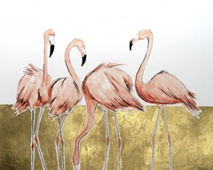 Flamingo Flock I