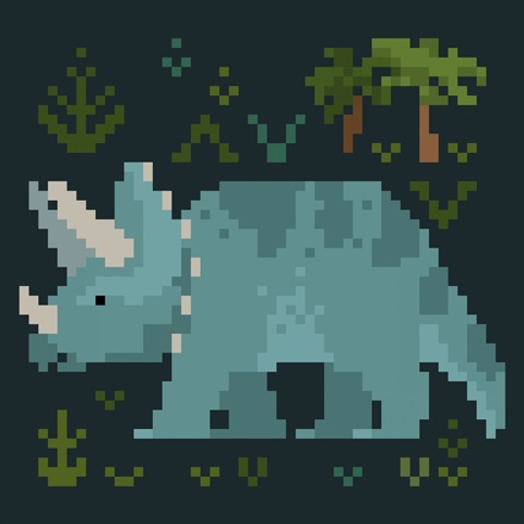 Pixel Dinos I