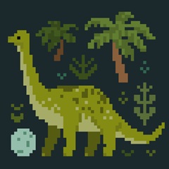 Pixel Dinos IV
