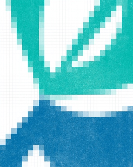 Pixel Leaves III