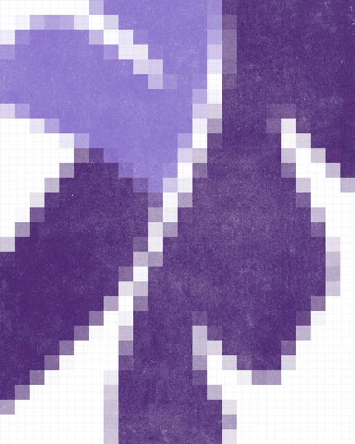 Pixel Leaves IV