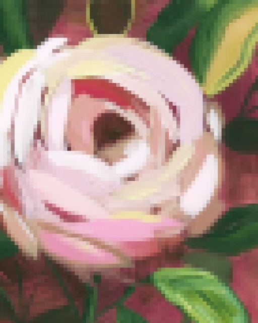 Pixel Rose II