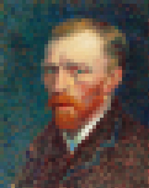 Pixelated Van Gogh