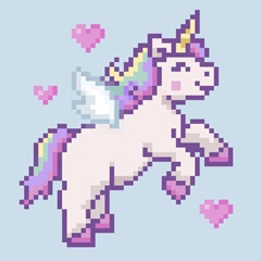 Pixel Unicorn I