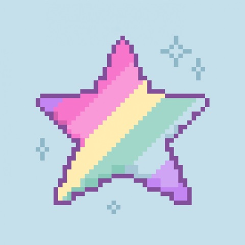 Pixel Unicorn IV