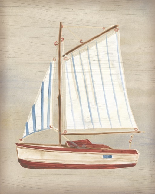 Driftwood Sailboat I