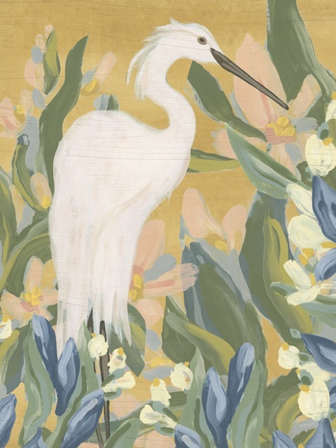 Floral Egret II