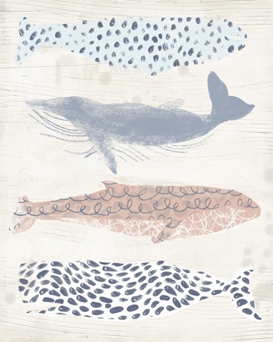 Patterned Whale Pod II