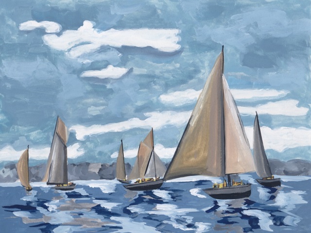 Boats at Sea II