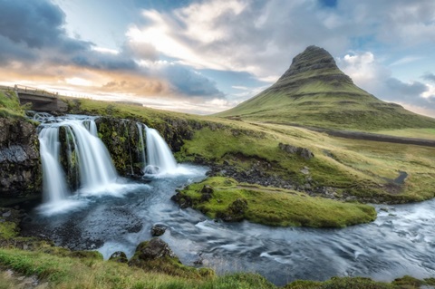 Kirkjufellsfoss Sunset