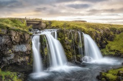 Bridge Over Kirkjufellsfoss