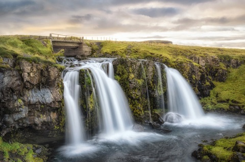 Bridge Over Kirkjufellsfoss
