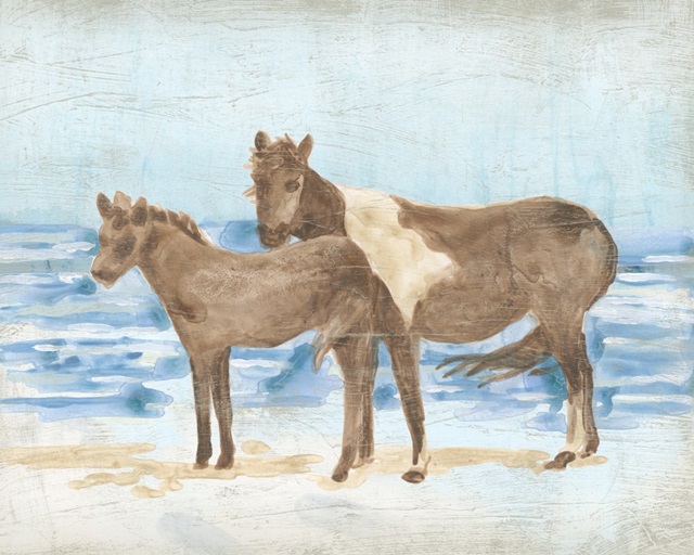 Horses on the Beach II