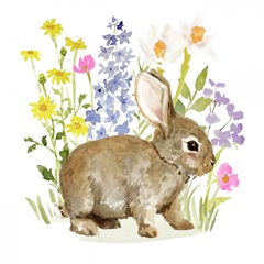 Flower Patch Bunny II