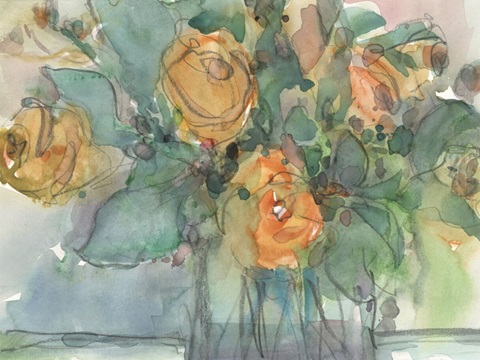 Watercolor Floral Stems I (#2870344) - The World Art Group