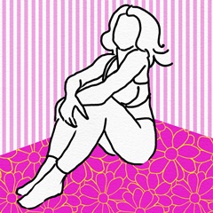 Sitting Figurative I