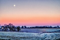 Moonrise Over Aux Arbeils