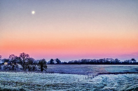 Moonrise Over Aux Arbeils