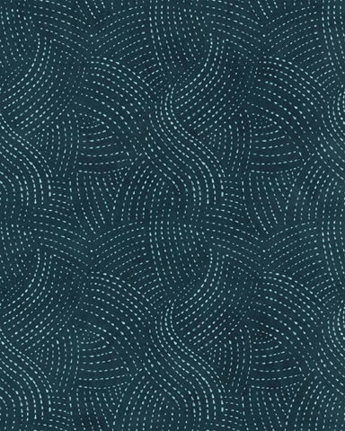 Meandering Dark Blue