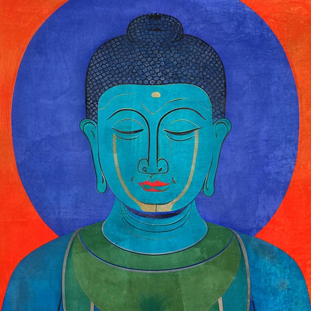 Blue Buddha