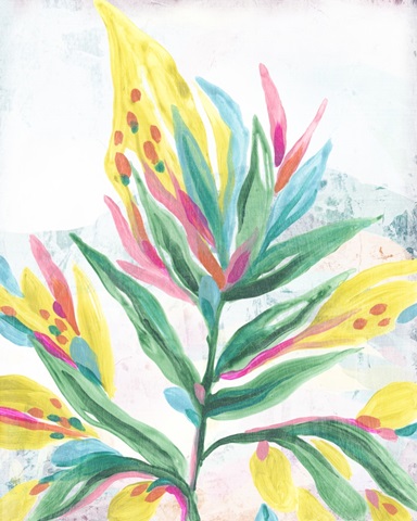 Tropical Leaf Fresco II