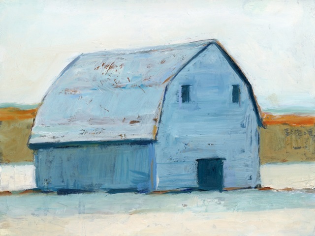 Sky Blue Barn I