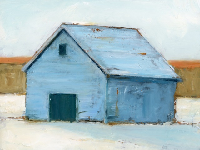 Sky Blue Barn II