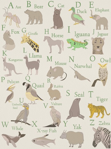 Animal Alphabet II