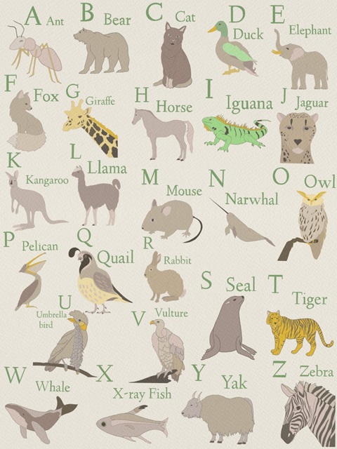 Animal Alphabet II