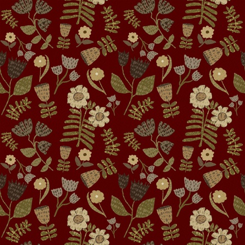 Botanical Motif Pattern I