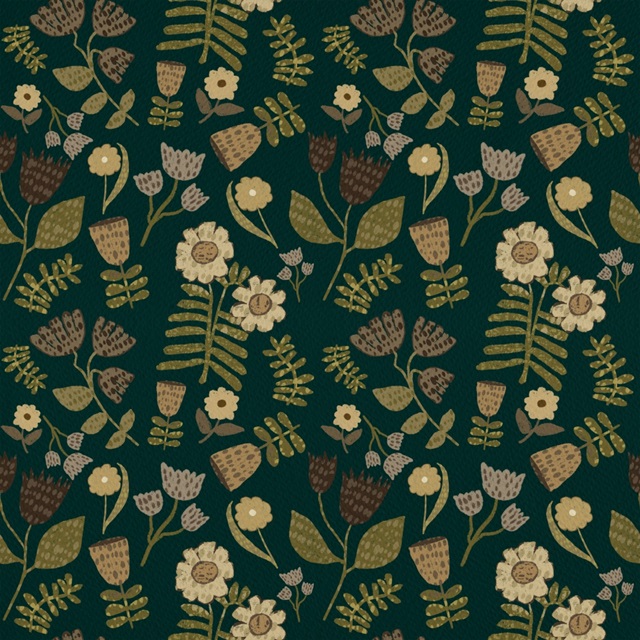 Botanical Motif Pattern II