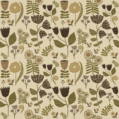 Botanical Motif Pattern IV