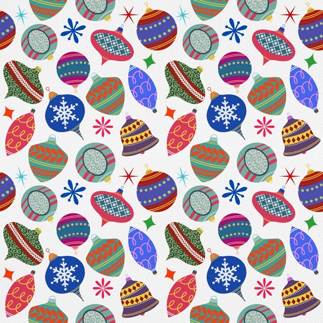 Christmas Ornament Pattern III