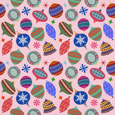 Christmas Ornament Pattern IV
