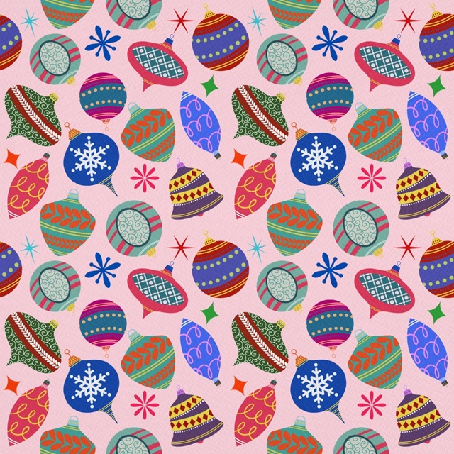 Christmas Ornament Pattern IV