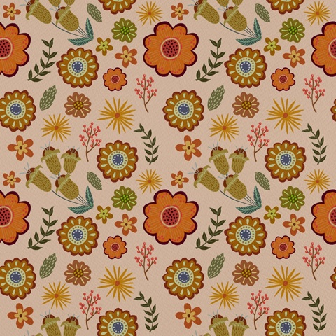 Floral Motif Pattern I