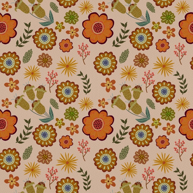 Floral Motif Pattern I