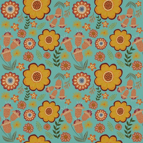 Floral Motif Pattern IV