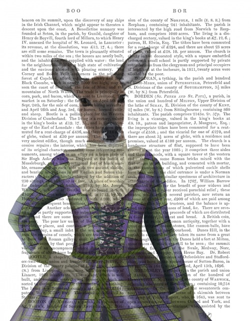 Scottish Deer Lady Elspeth, Portrait, Book Print