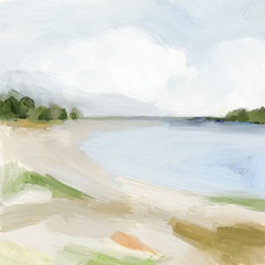 Blissful Bay in Oil I