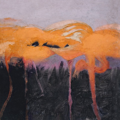 Thayer's Flamingos II