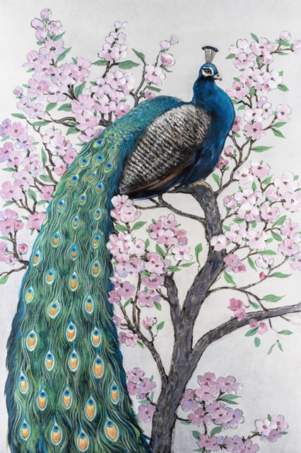 Peacock and Blossom II
