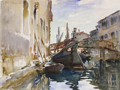 Sargent's Venice Studies VI