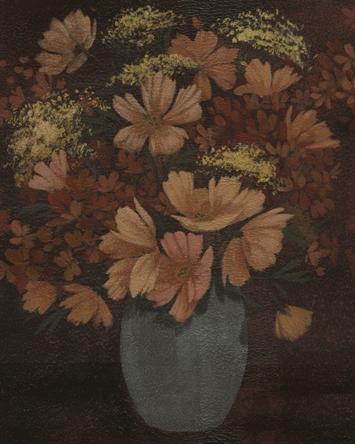 Autumn Floral Shadows I