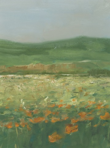 Summer Poppy Field I